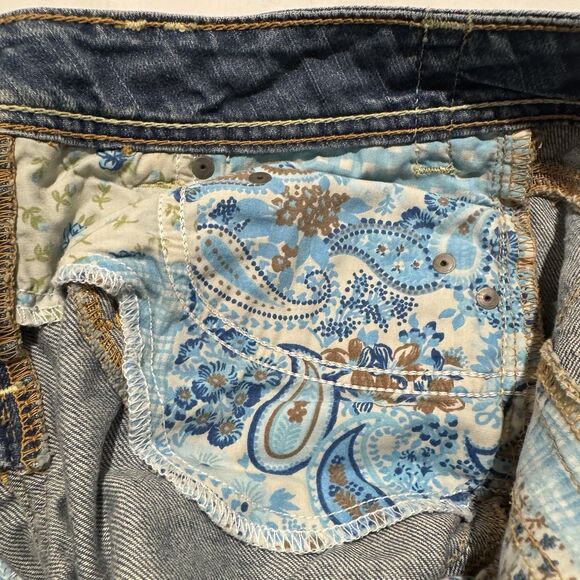 Y2K 2000s Yanuk Jeans Women's Mirage Flared Bootcut Size 27 Vintage EUC Low Rise - Picture 13 of 16